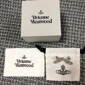 Vivienne Westwood Silver Orb Earrings